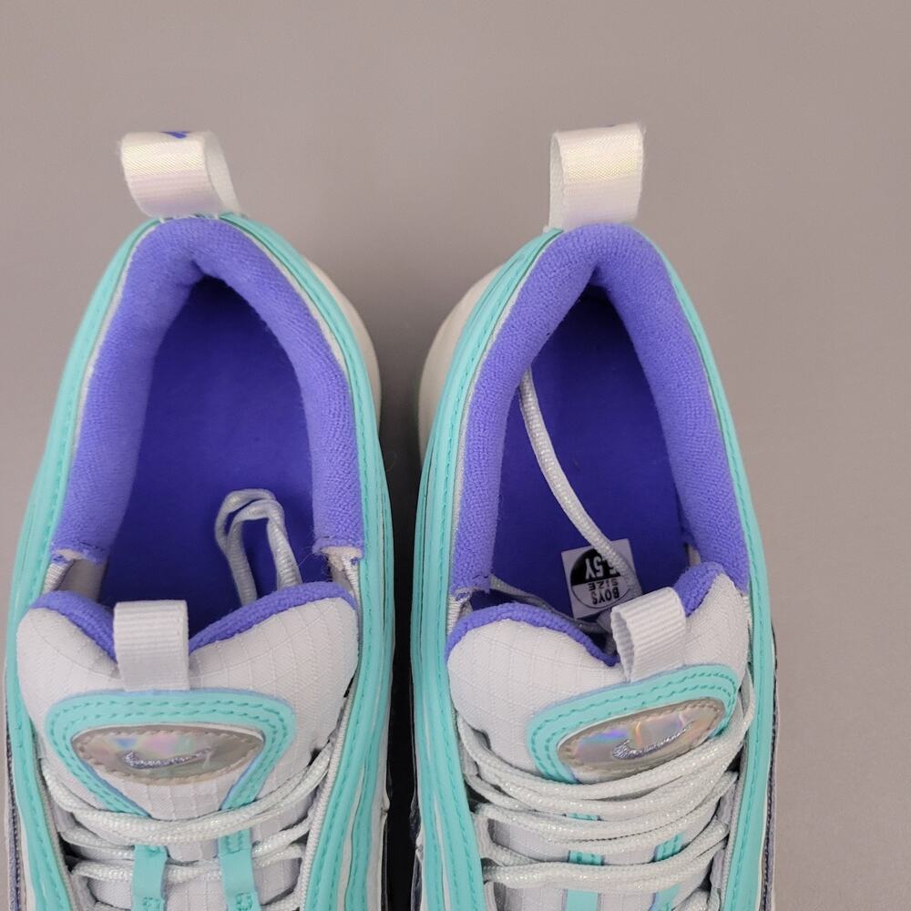 Nike Air Max 97 FP White Spruce Aura GS CT1965-400 Youth Size 5.5 - Picture 7 of 12